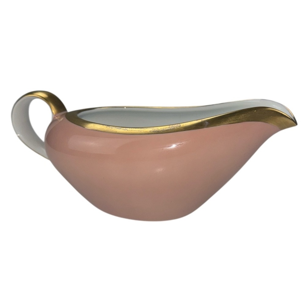 Fitz & Floyd Inc Gravy Boat Versailles Dusty Rose